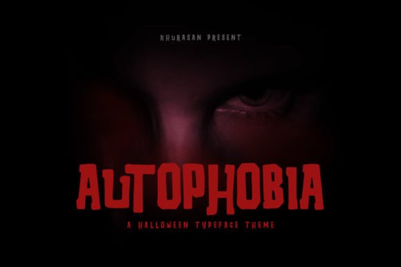 Autophobia Font for Editorial Design