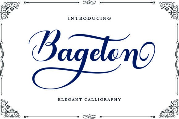 Bageton Font for Web Design