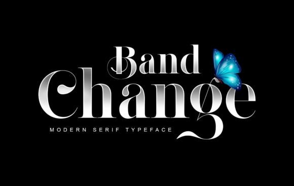 Band Change Font: Vintage Elegance for Modern Campaigns