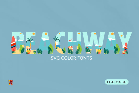 Beachway Font for Creative Web Design