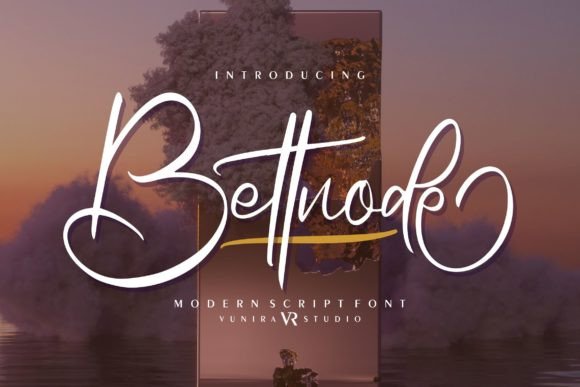 Bettnode Font for Creative Makers
