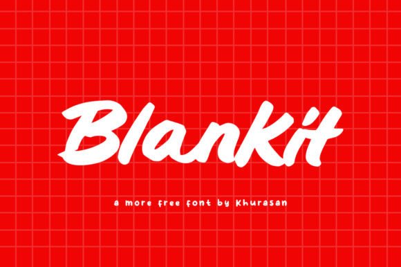 Blankit Font for Creative Projects