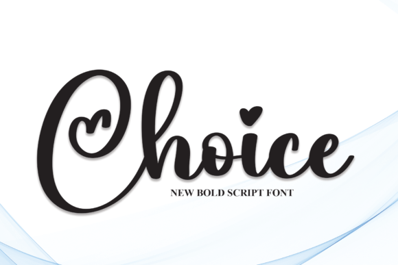 Choice Font for Creative Design