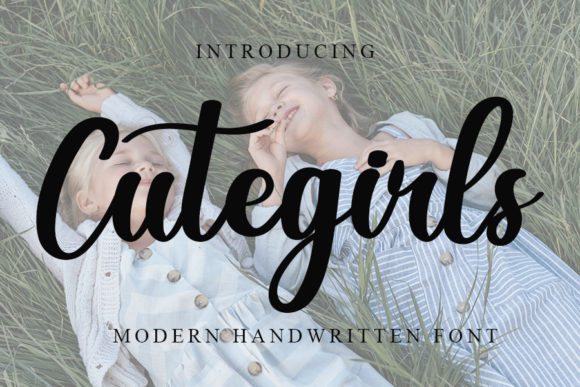 Cute Girls Font for Creative Campaigns