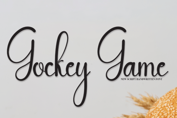 Gockey Game Font for Creative Design