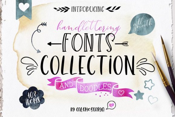 Handlettering Fonts for Creative Projects