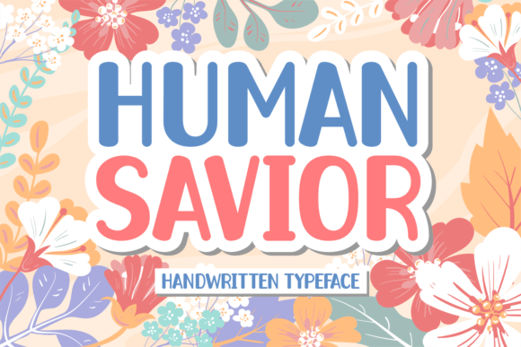 Human Savior Font for Business Branding