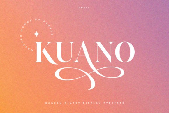 Kuano Font: Elegant Serif for Craft Projects
