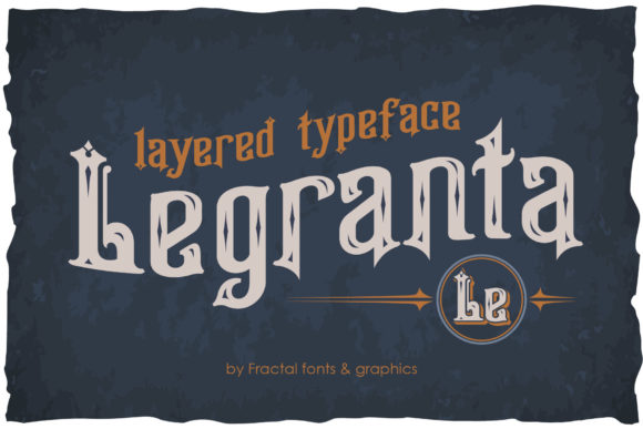Legranta: A Bold Blackletter Font
