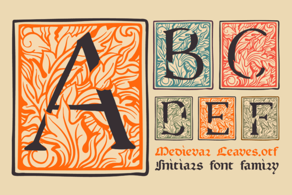 Medieval Leaves Font Review