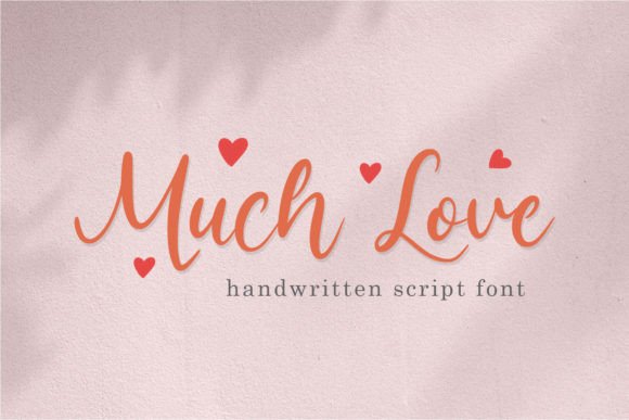 Muchlove Font for Web Design