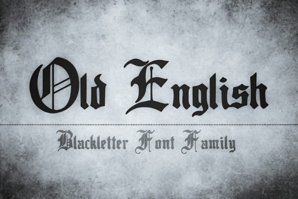 Old English Font Review
