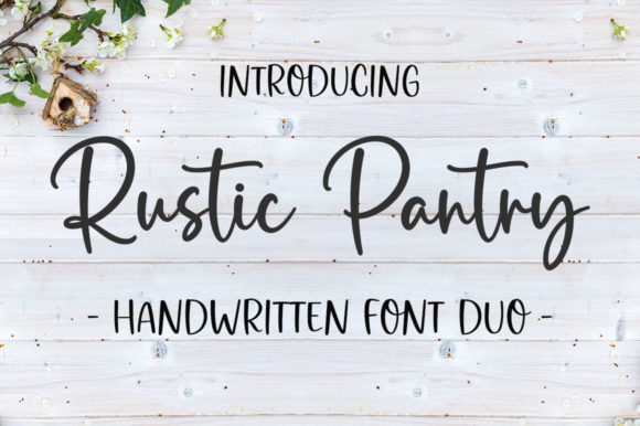 Rustic Pantry Font Review