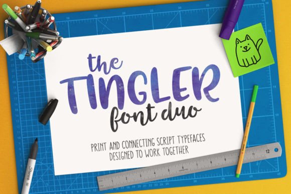 Tingler Duo Font for Elegant Branding
