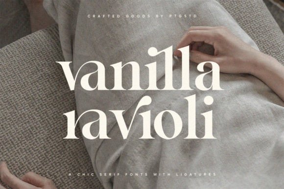 Vanilla Ravioli Font for Elegant Design