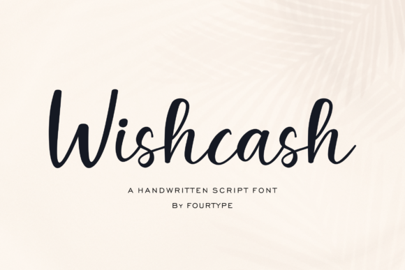 Wishcash Font for Creative Campaigns