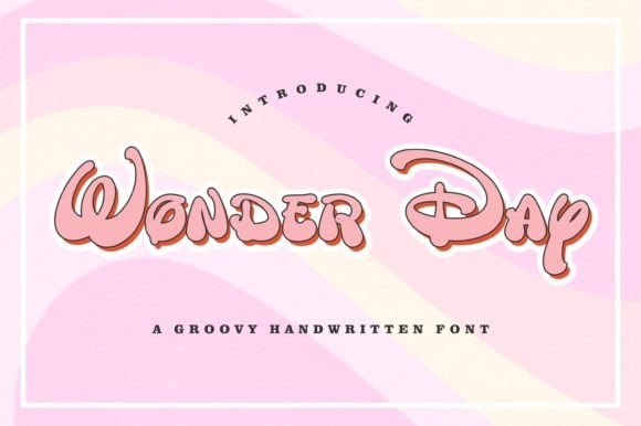 Wonder Day Font for Creative Design
